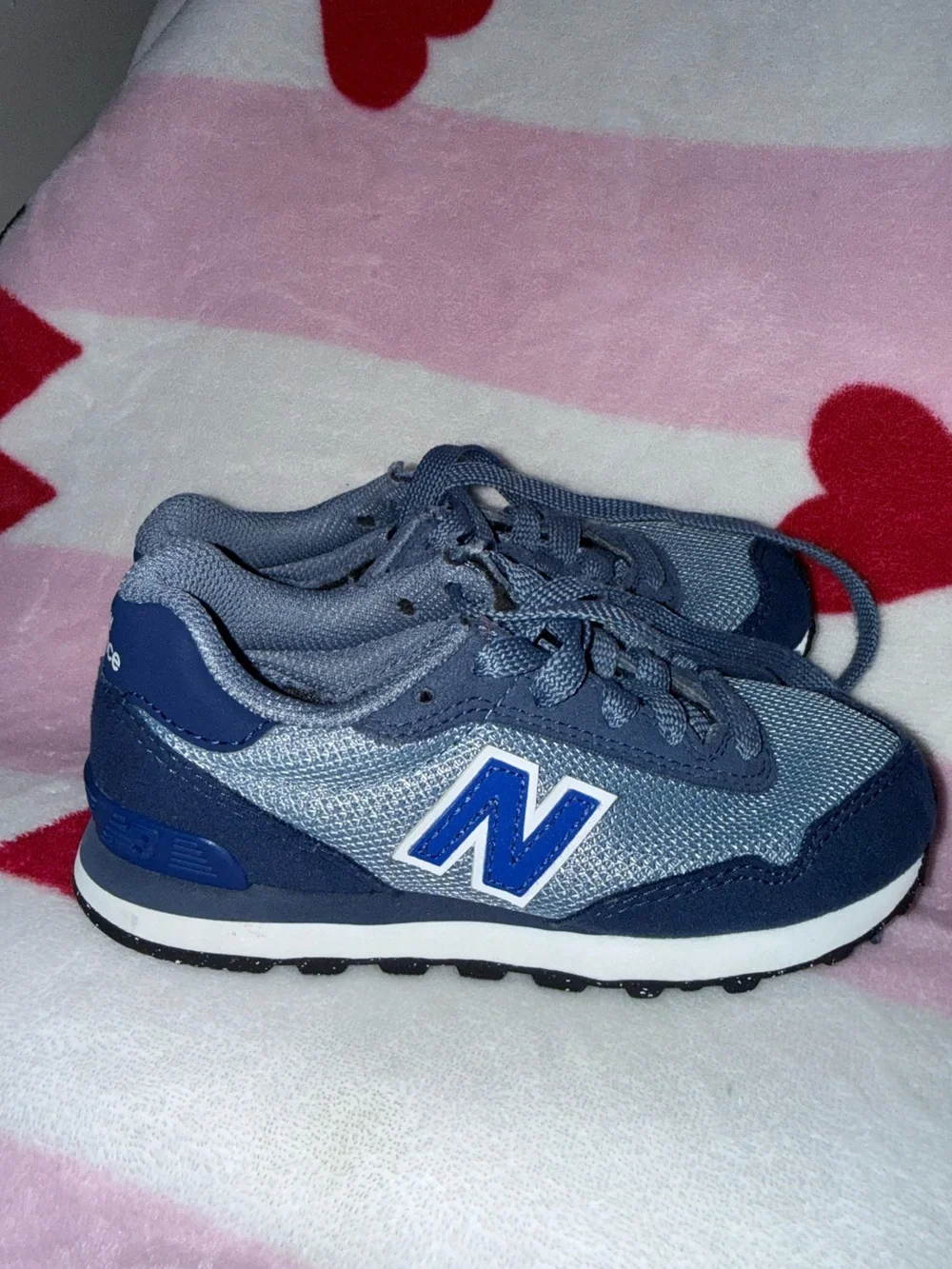 New Balance Kids Navy Blue Athletic Sneakers, Size 11C